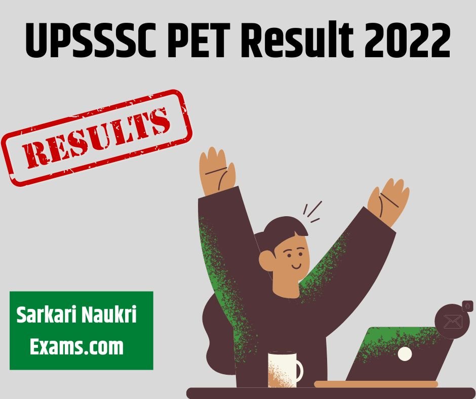 UPSSSC PET Result 2022 (OUT) | Download Link, Cut Off