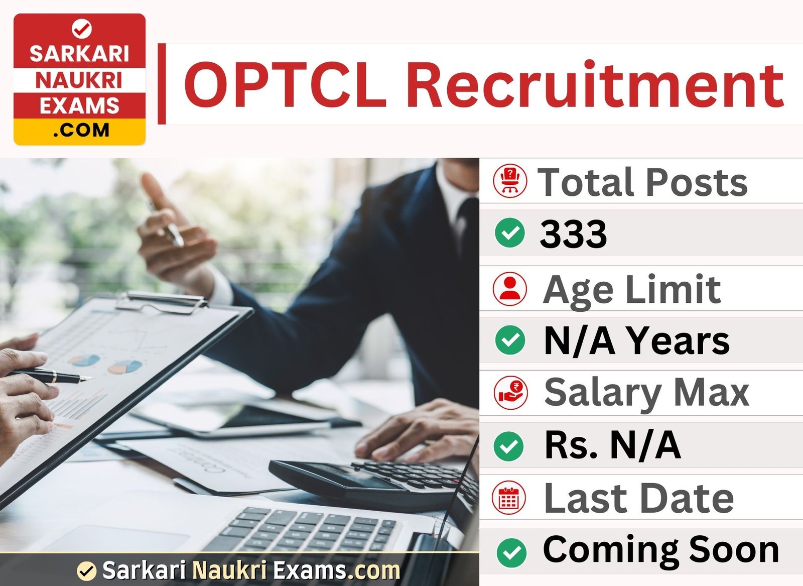 OPTCL Junior Management Trainee Recruitment 2023 | 333 Latest Vacancy Form
