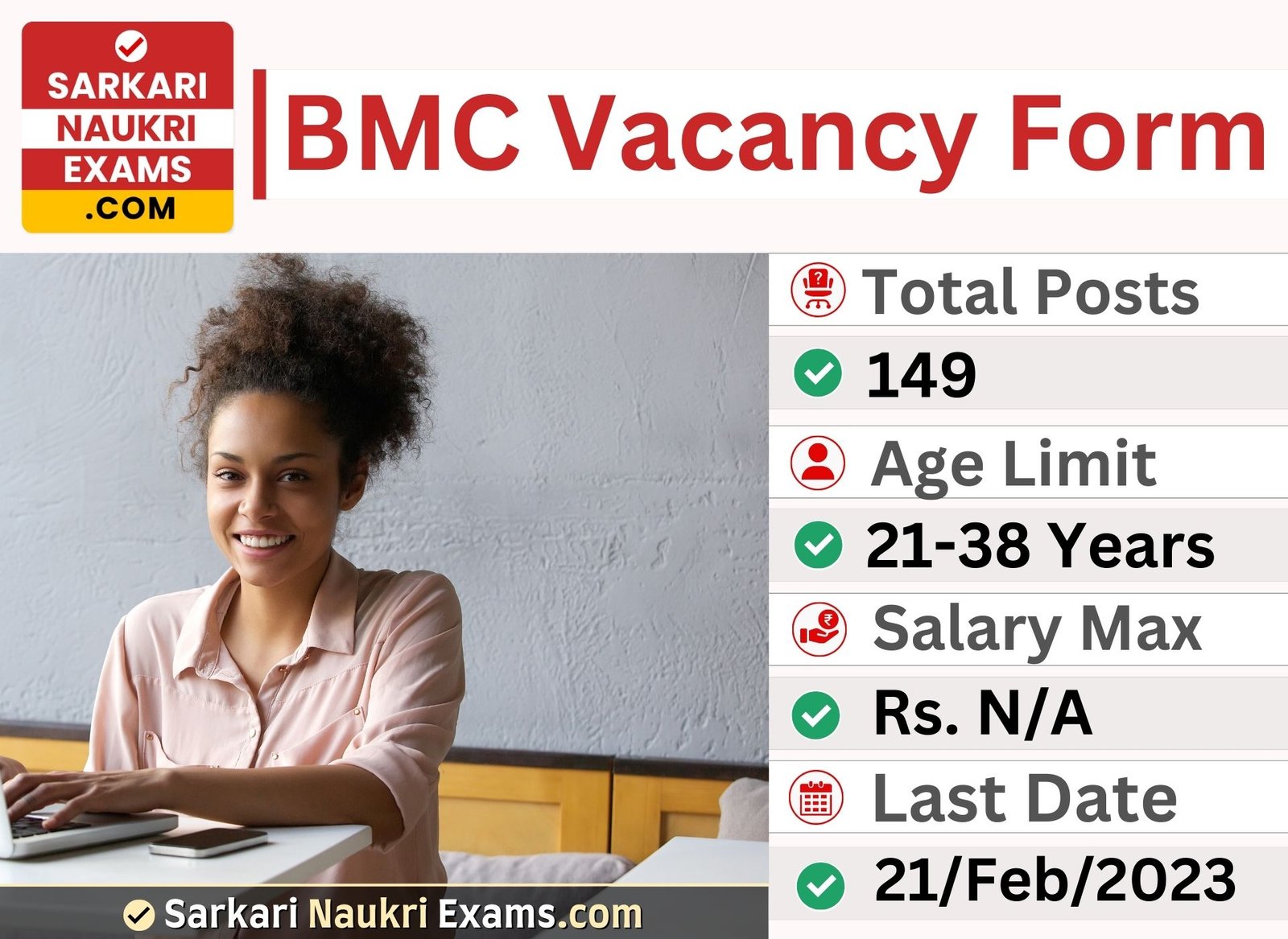 BMC Recruitment Notification 2023 | New Latest Junior Clerk, Fireman Apply Form