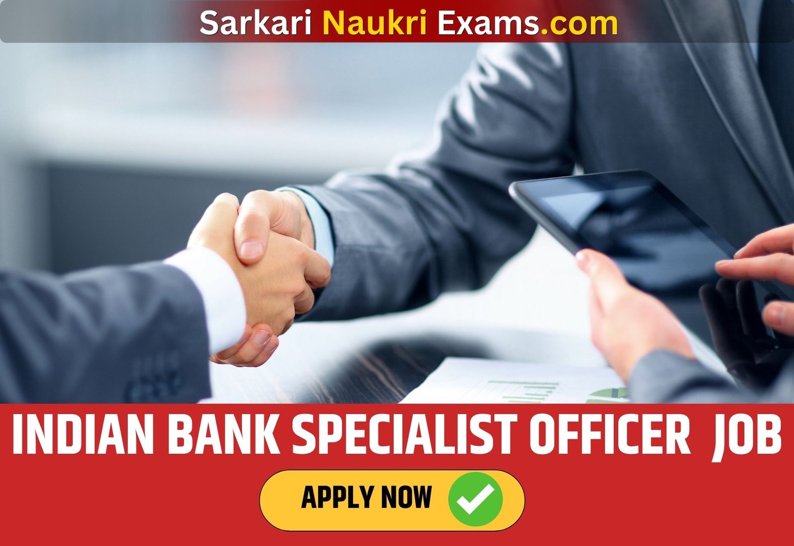 Indian Bank Specialist Officer Recruitment Form 2023