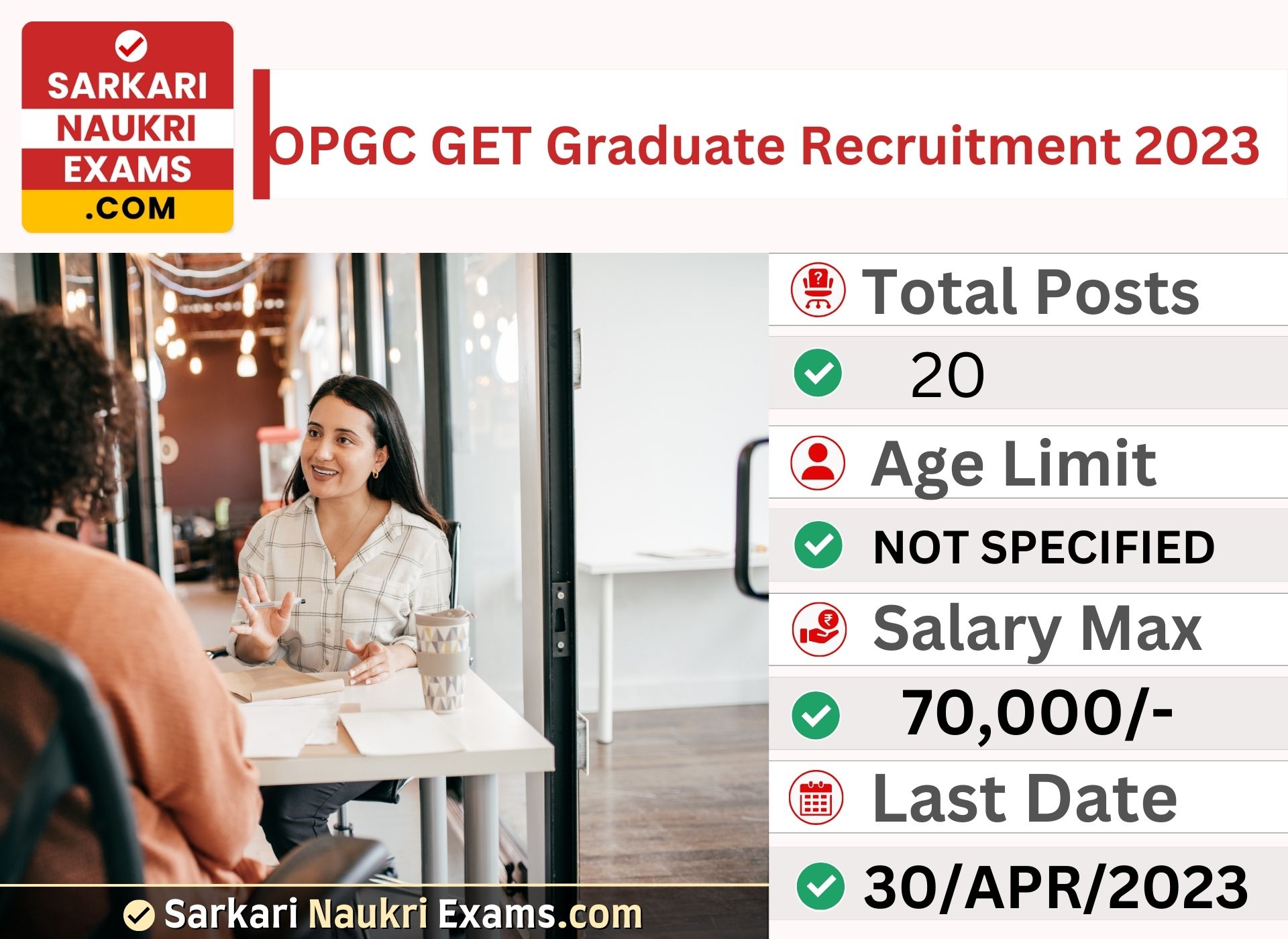 OPGC GET Graduate Recruitment 2023 | Online Form 