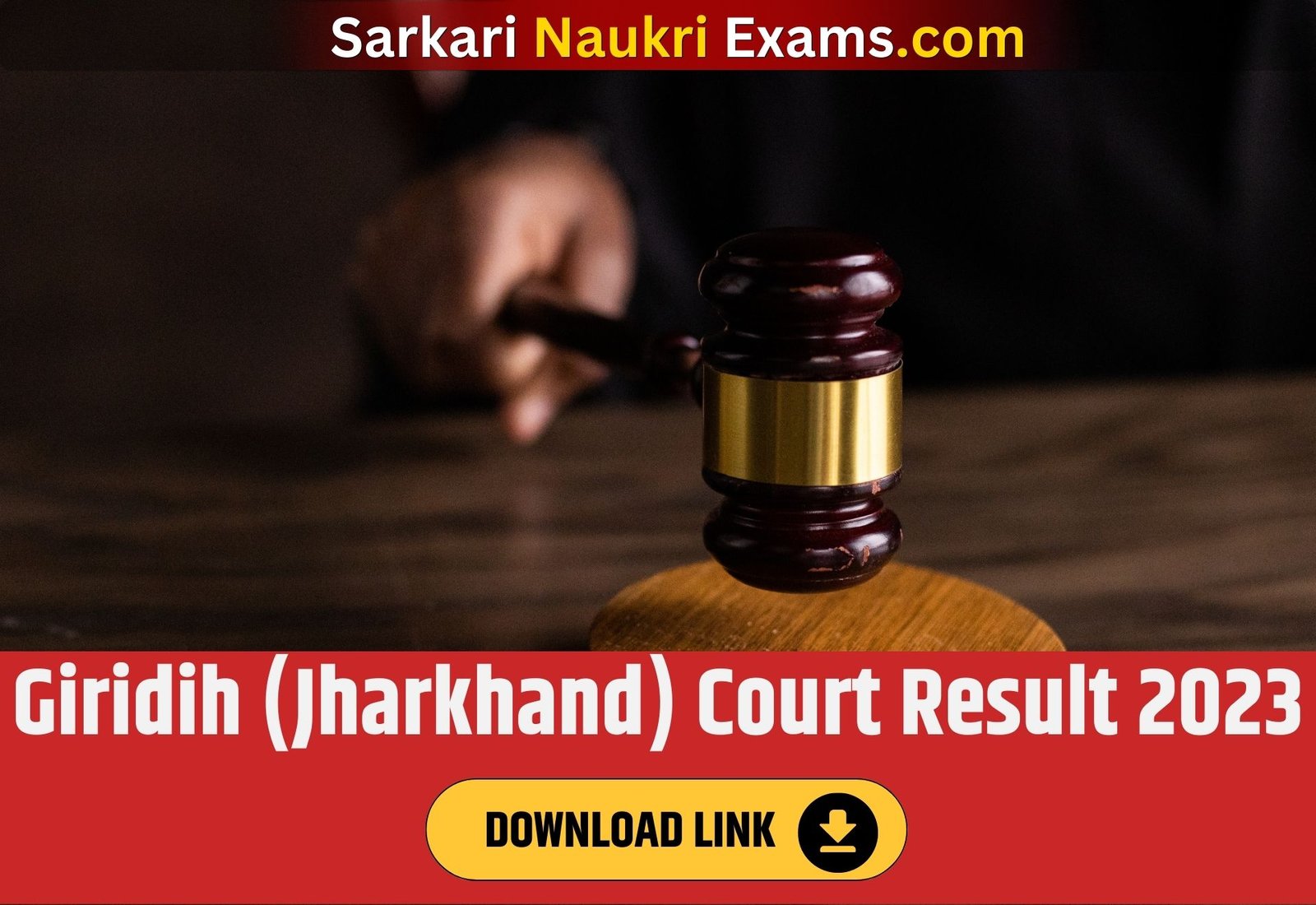 Giridih (Jharkhand) Court Result 2023 | Download Link, [Merit List]