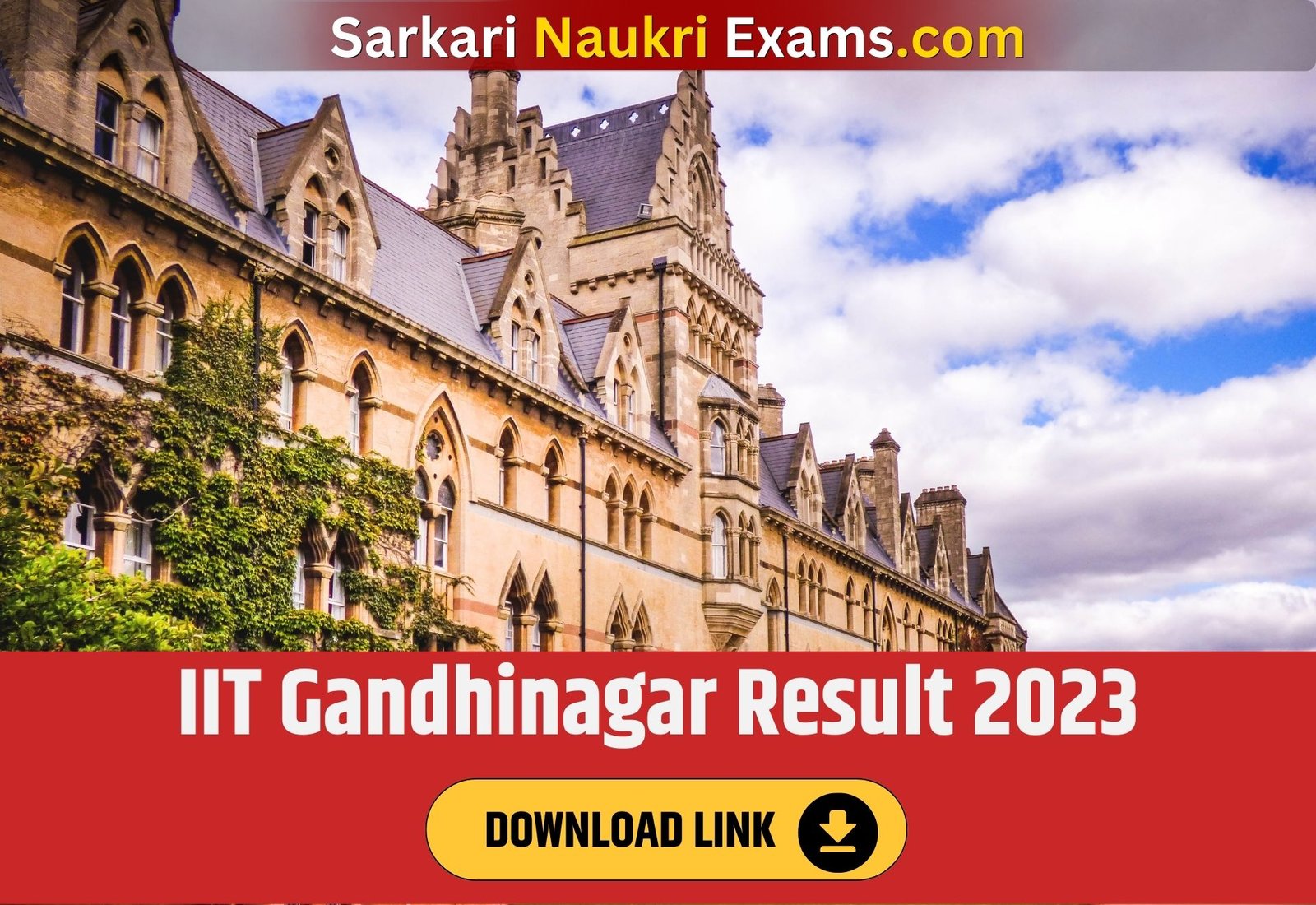 IIT Gandhinagar Result 2023 | Download Link, [Merit List]