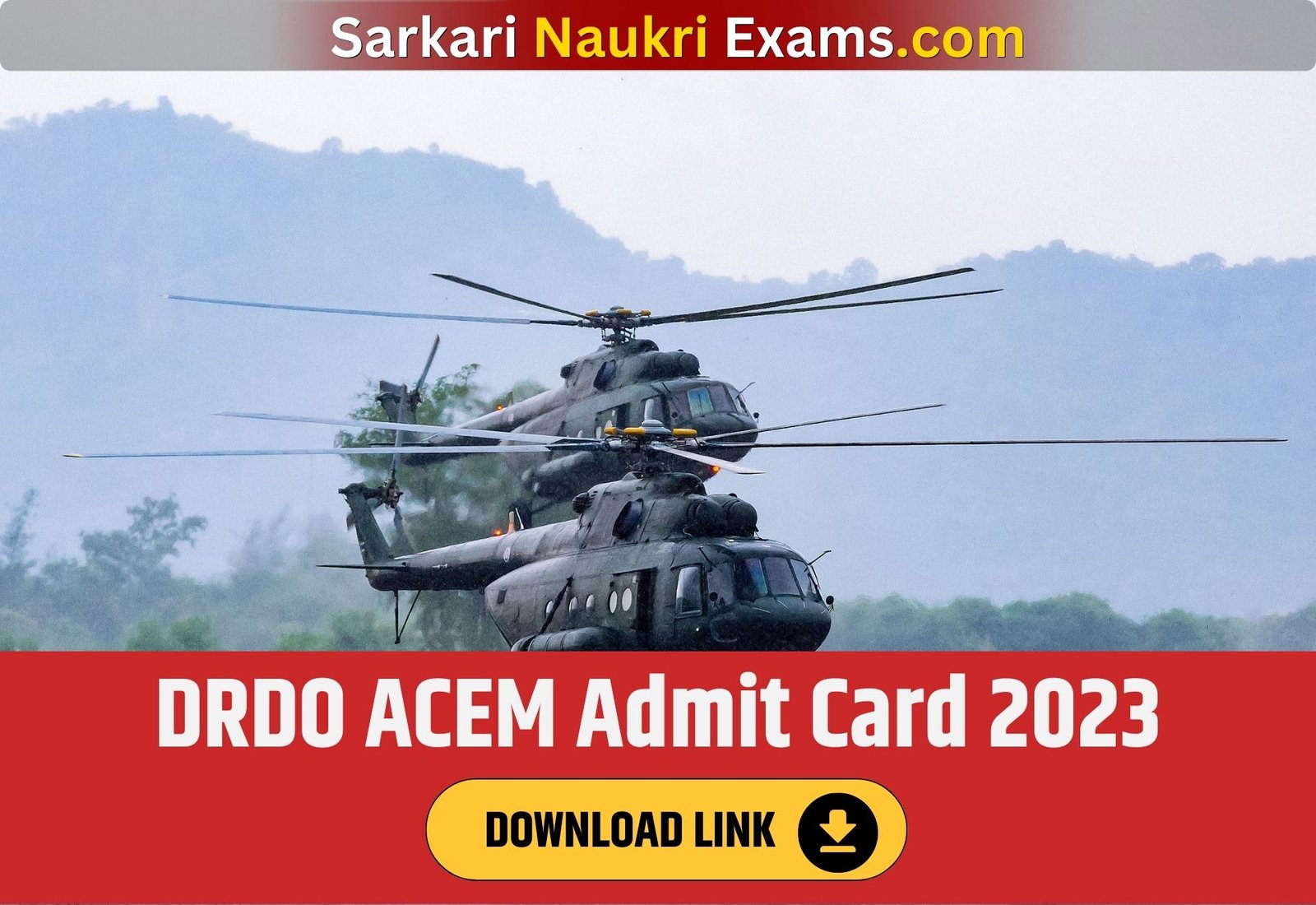 DRDO ACEM Admit Card 2023 | Download Link, [Exam Date]