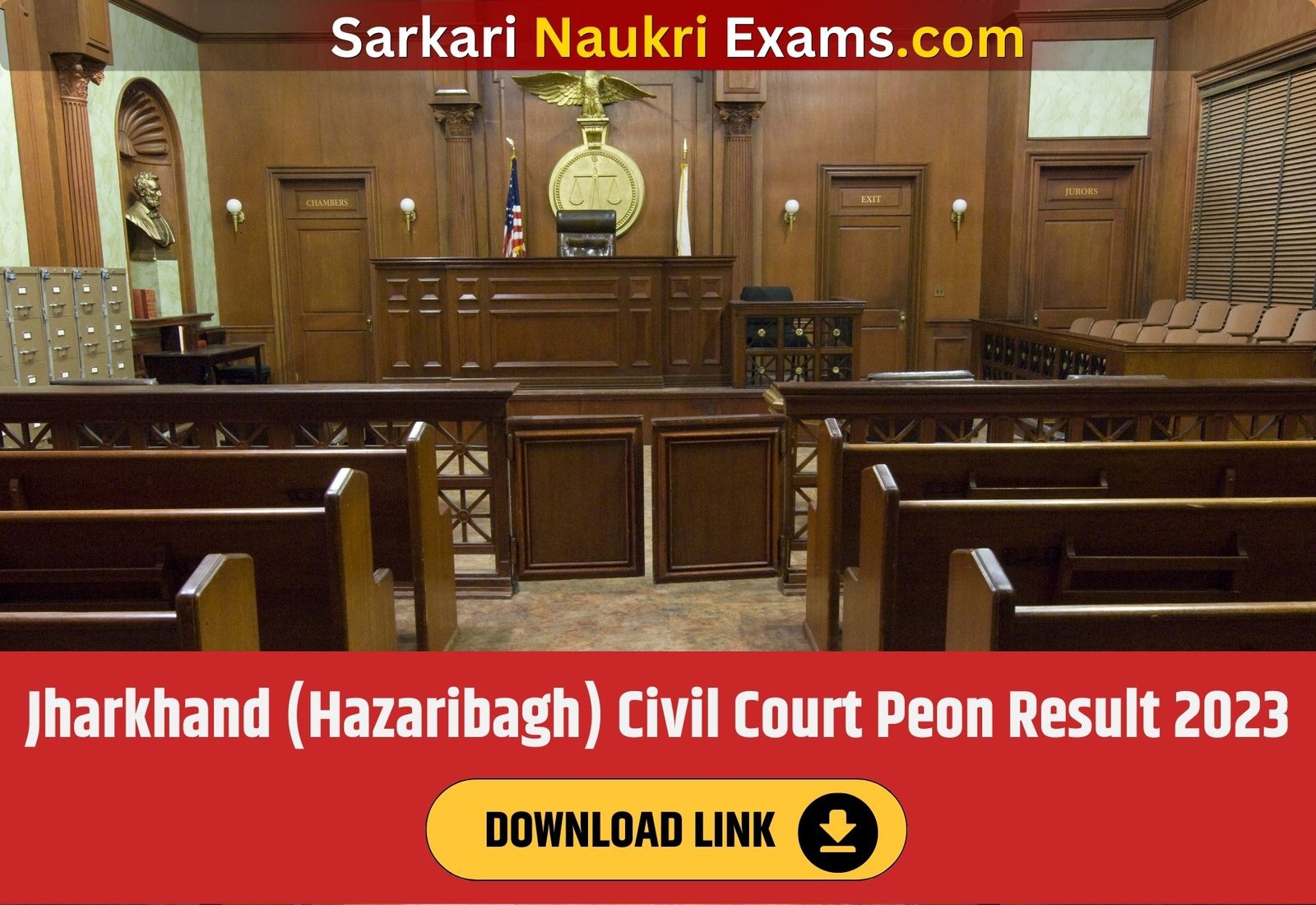 Jharkhand (Hazaribagh) Civil Court Peon Result 2023 | Download Link. [Merit List]