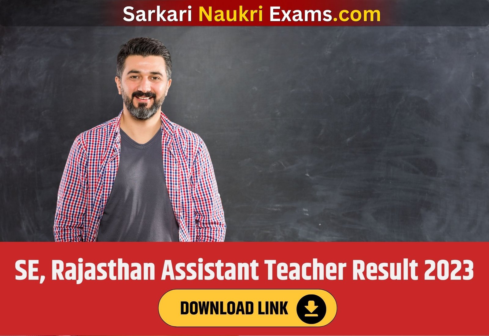 SE, Rajasthan Assistant Teacher Result 2023 | Download Link, [Merit List]