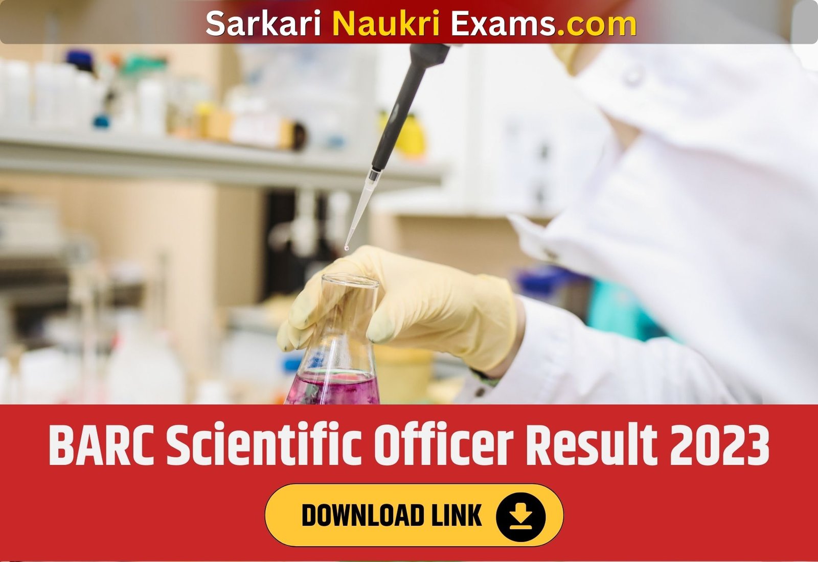 BARC Scientific Officer Result 2023 | Download Link, [Merit List]