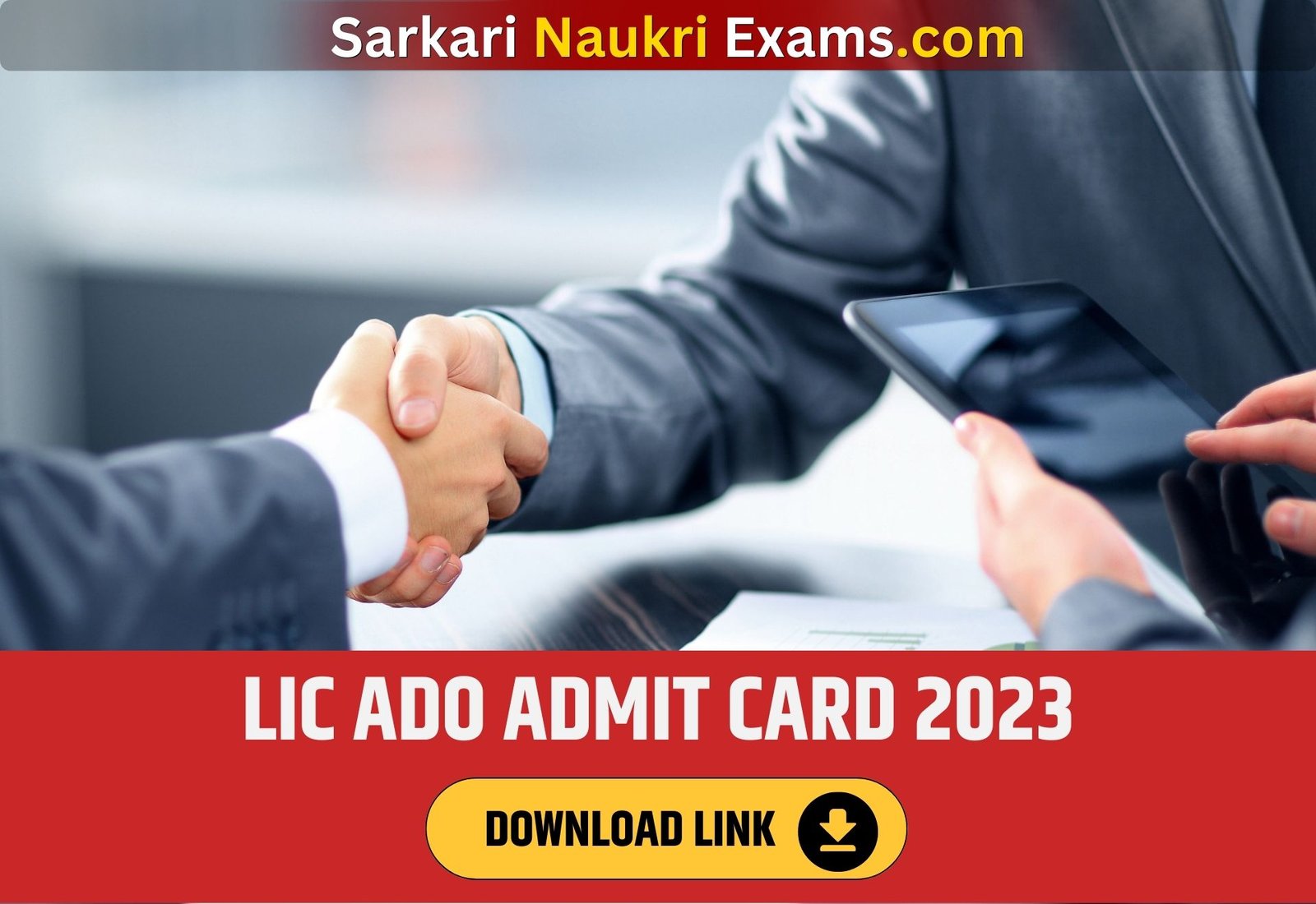 LIC ADO Admit Card 2023(OUT) | Apprentice Development Officer | Download Link, Exam Date