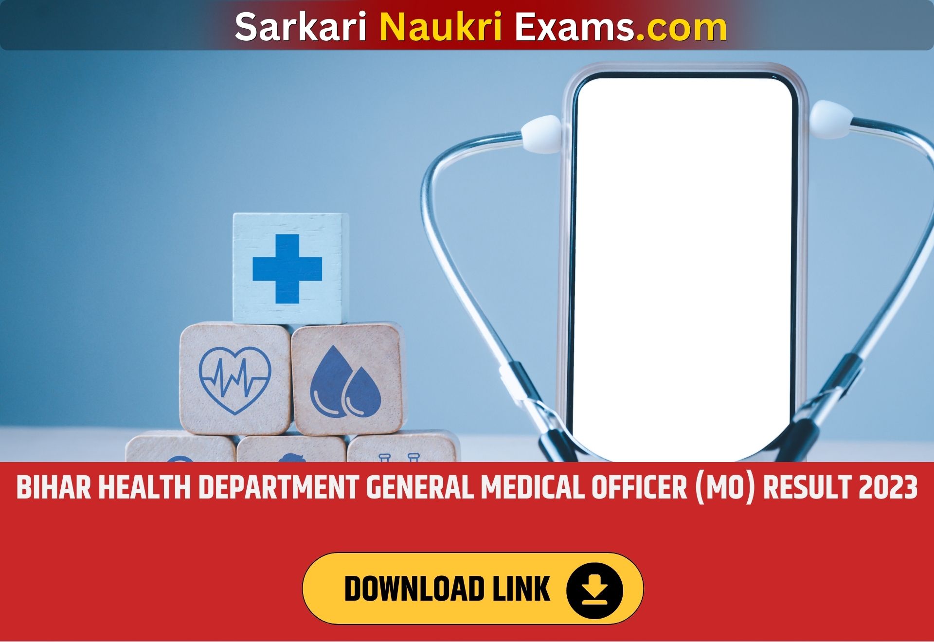 Bihar Health Department General Medical Officer (MO) Result 2023 | Download Link, [Cut Off]