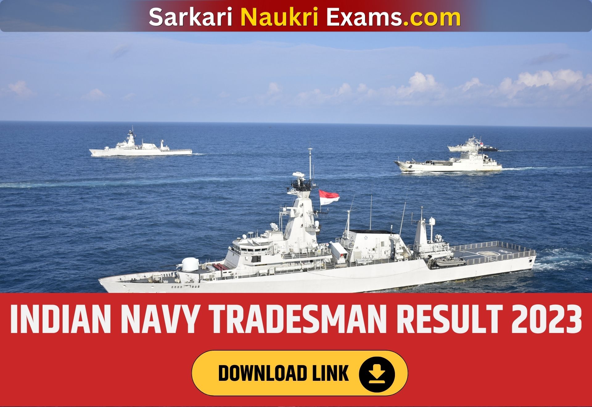 Indian Navy Tradesman Result 2023 Download Link, [Exam Date]
