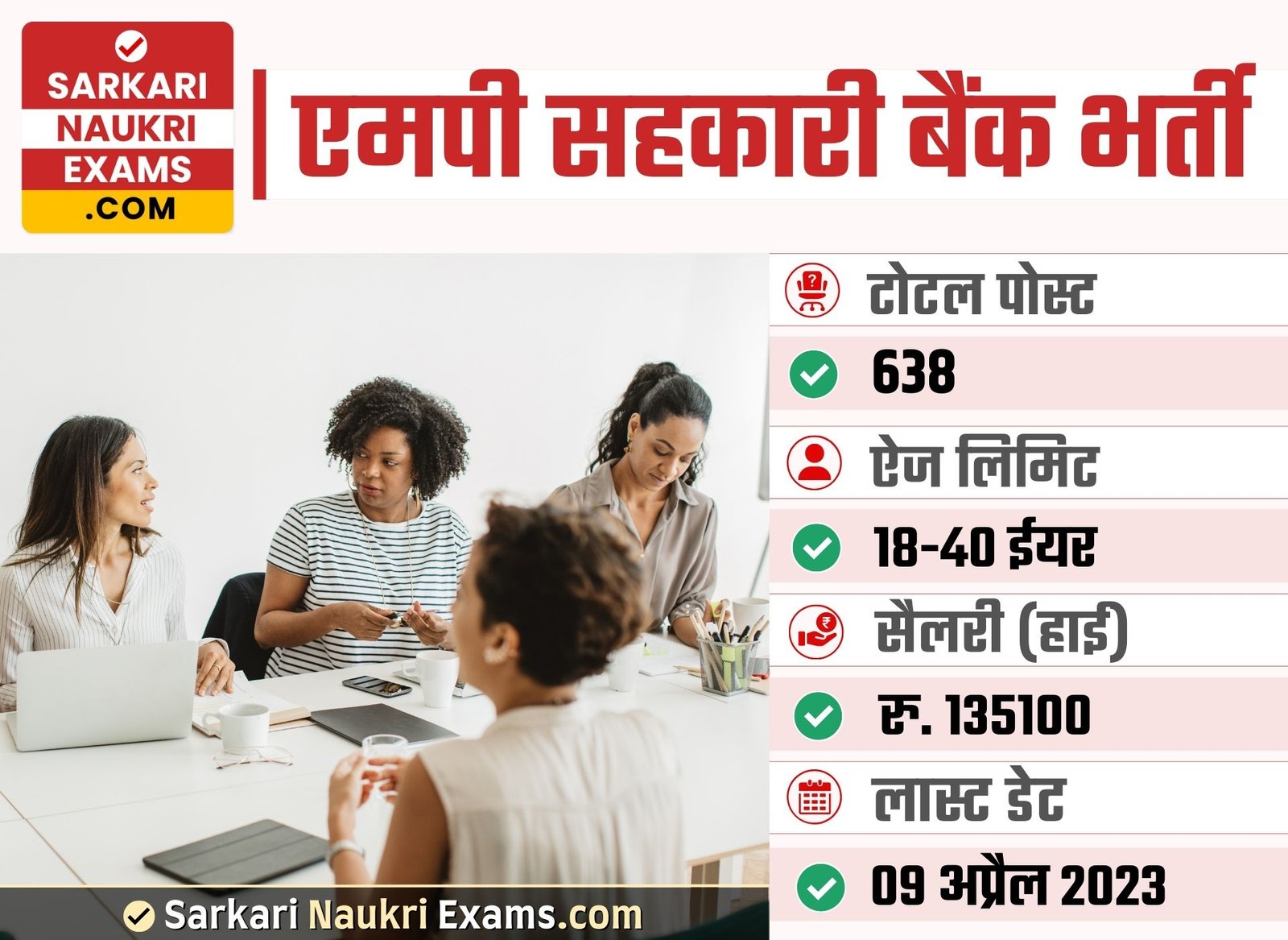 MP Cooperative Bank Officer Grade 2 Recruitment 2023 | 638 Posts Apply Online Form