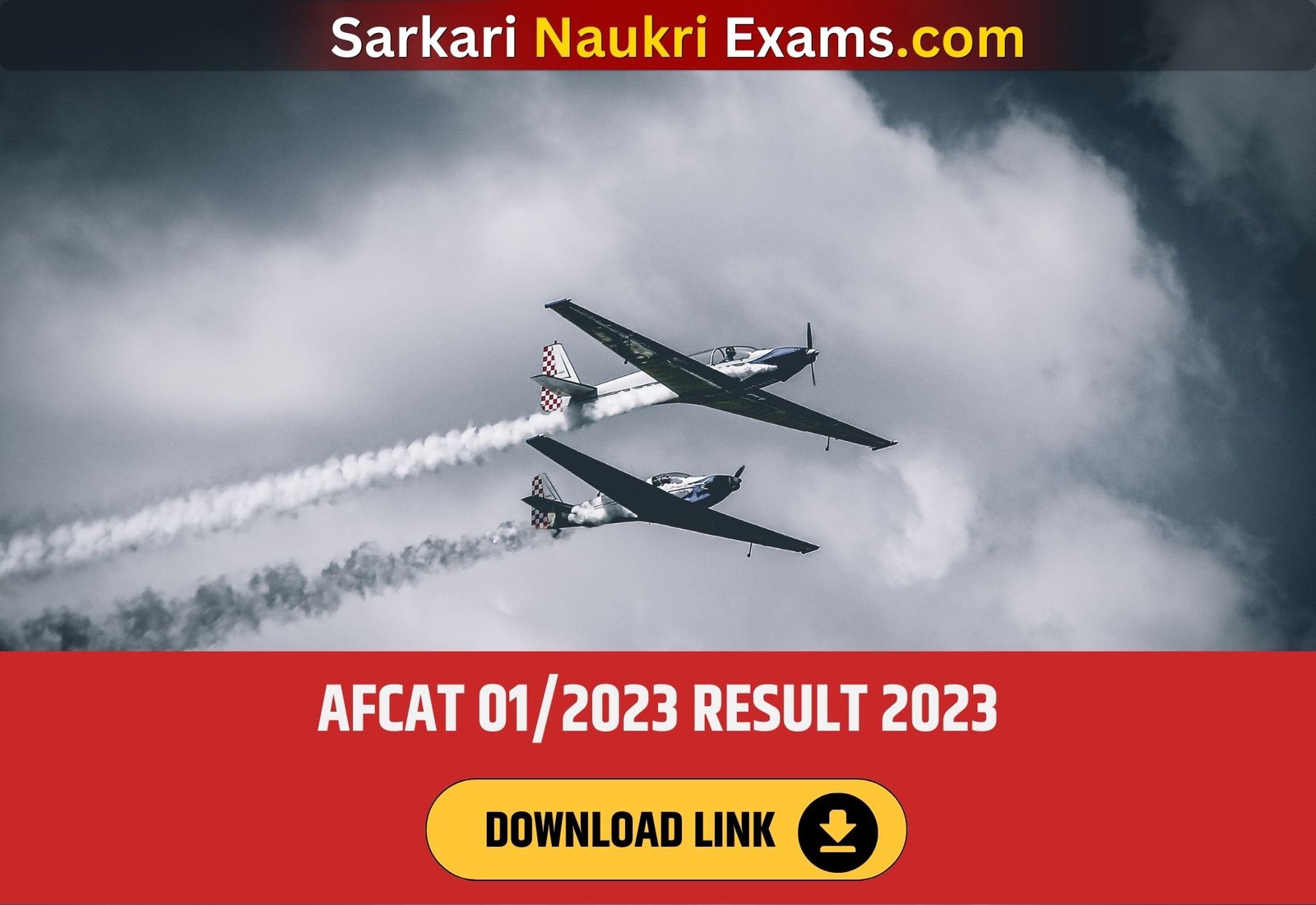 AFCAT 01/2023 Result (OUT) | Download Link, Cut Off