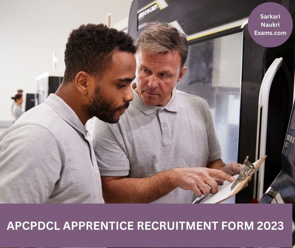 APCPDCL Apprentice Recruitment Form 2023 | Merit Based Job