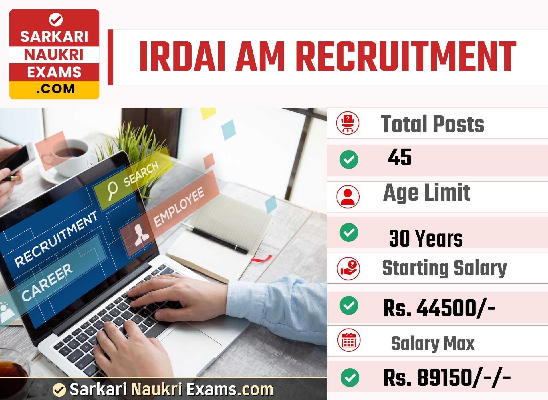 IRDAI Assistant Manager(AM) Recruitment 2023 | Last Date 10 May