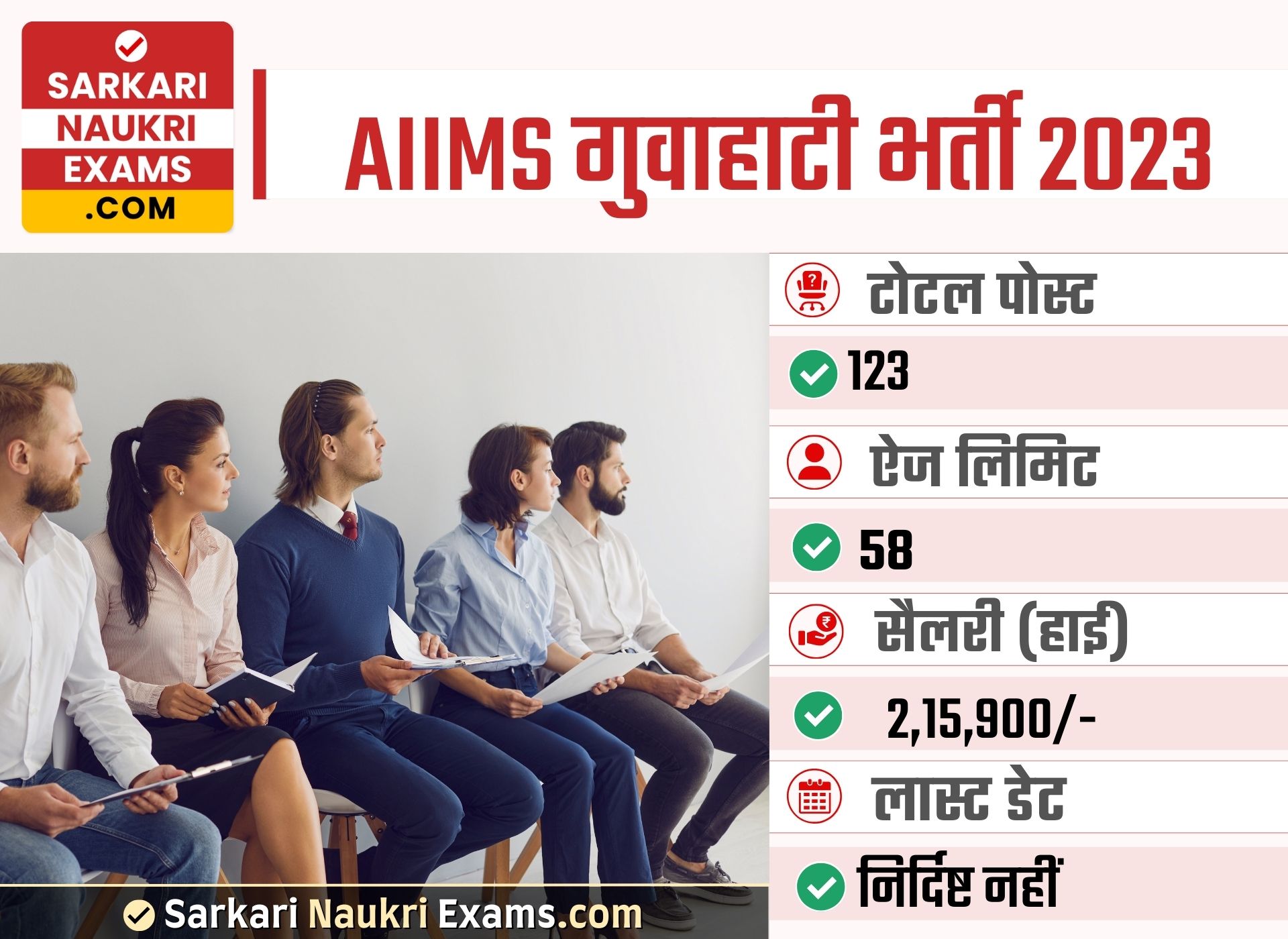 AIIMS, Guwahati Recruitment 2023 | Online Form 