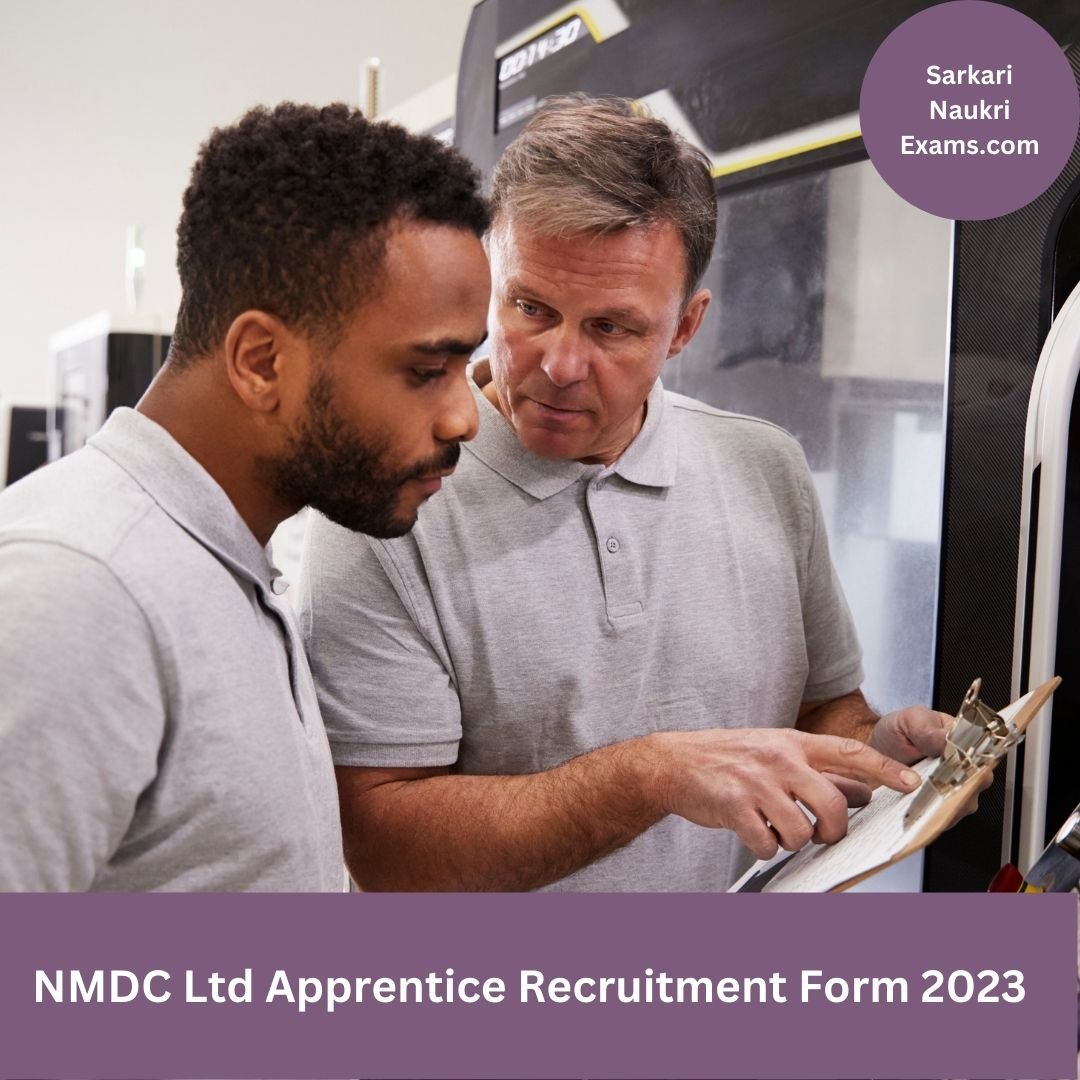 NMDC Ltd Apprentice Recruitment Form 2023 | Interview Based Job