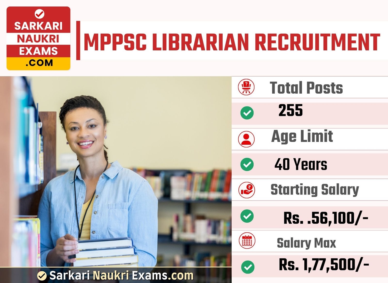MPPSC Librarian Recruitment Form 2023 | Last Date 31 July