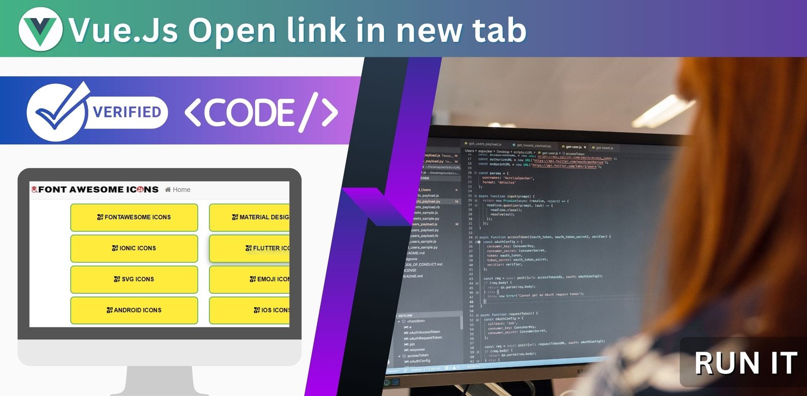 Vue.Js Open link in new tab