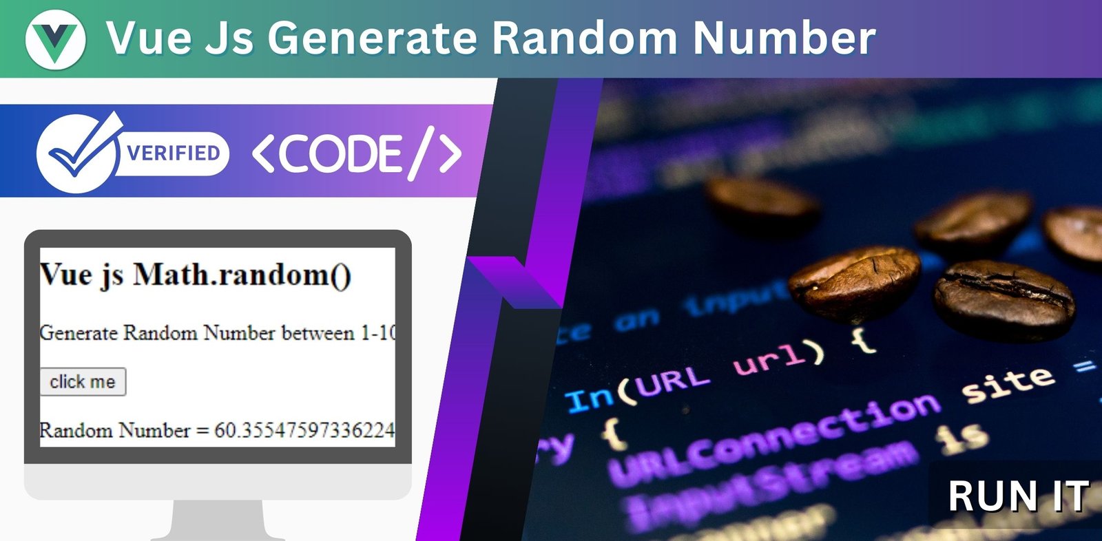 Vue Js Generate Random Number