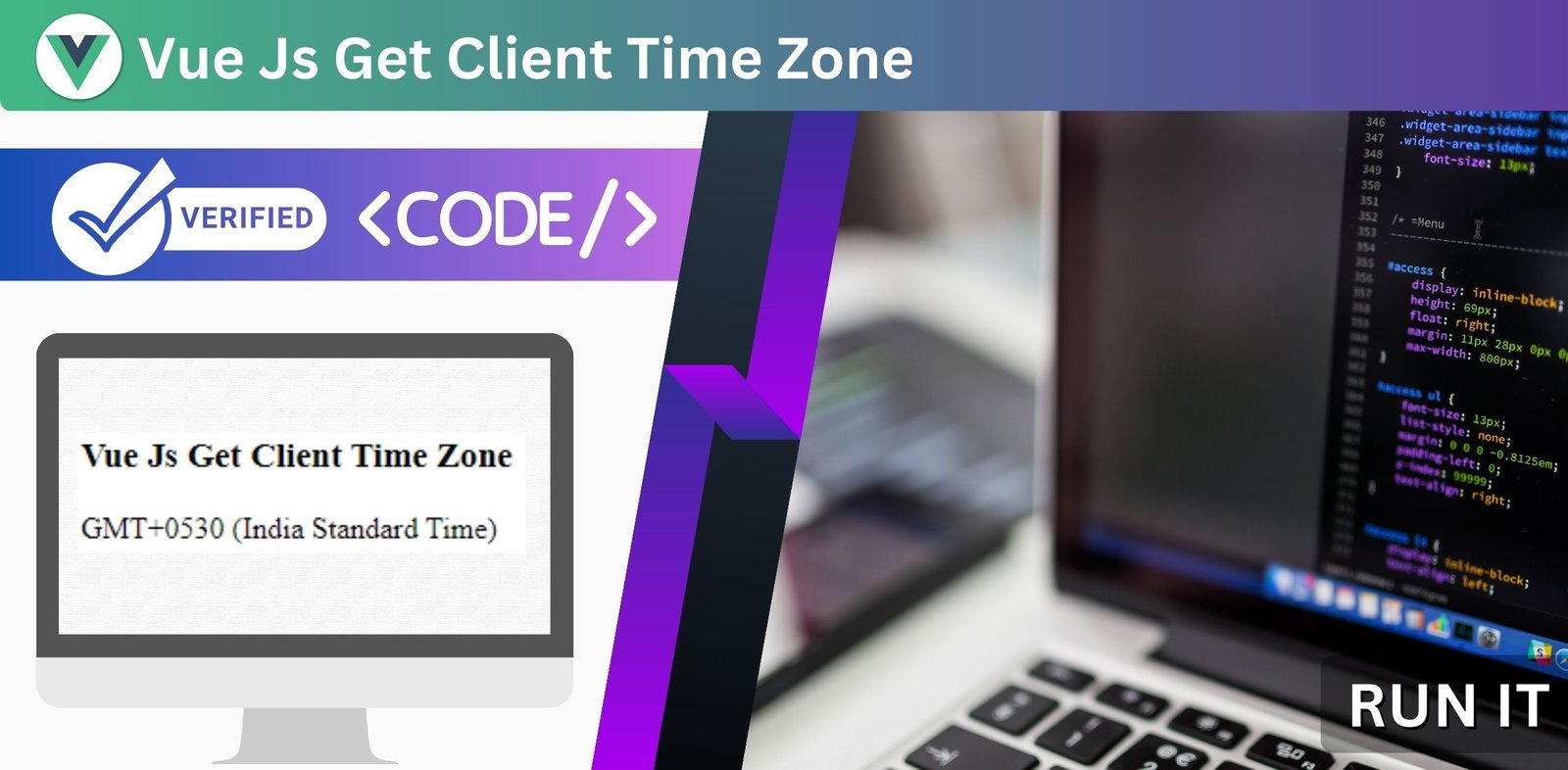 Vue Js Get Client Time Zone