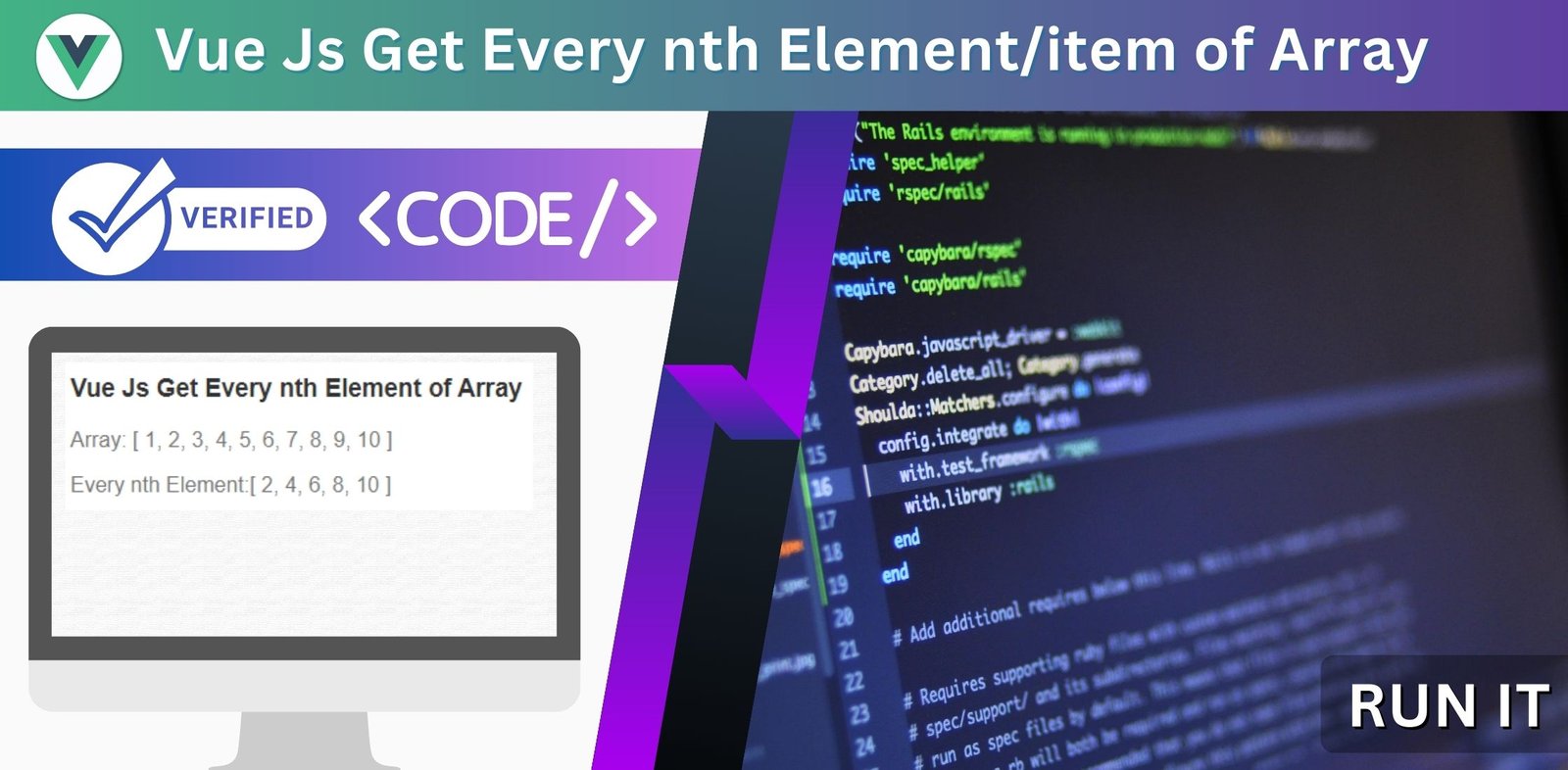 Vue Js Get Every nth Element/item of Array