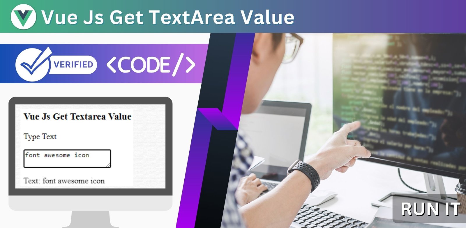 Vue Js Get TextArea Value