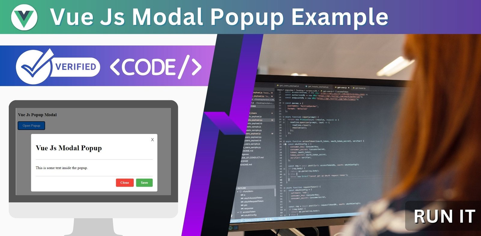 Vue Js Modal Popup Example