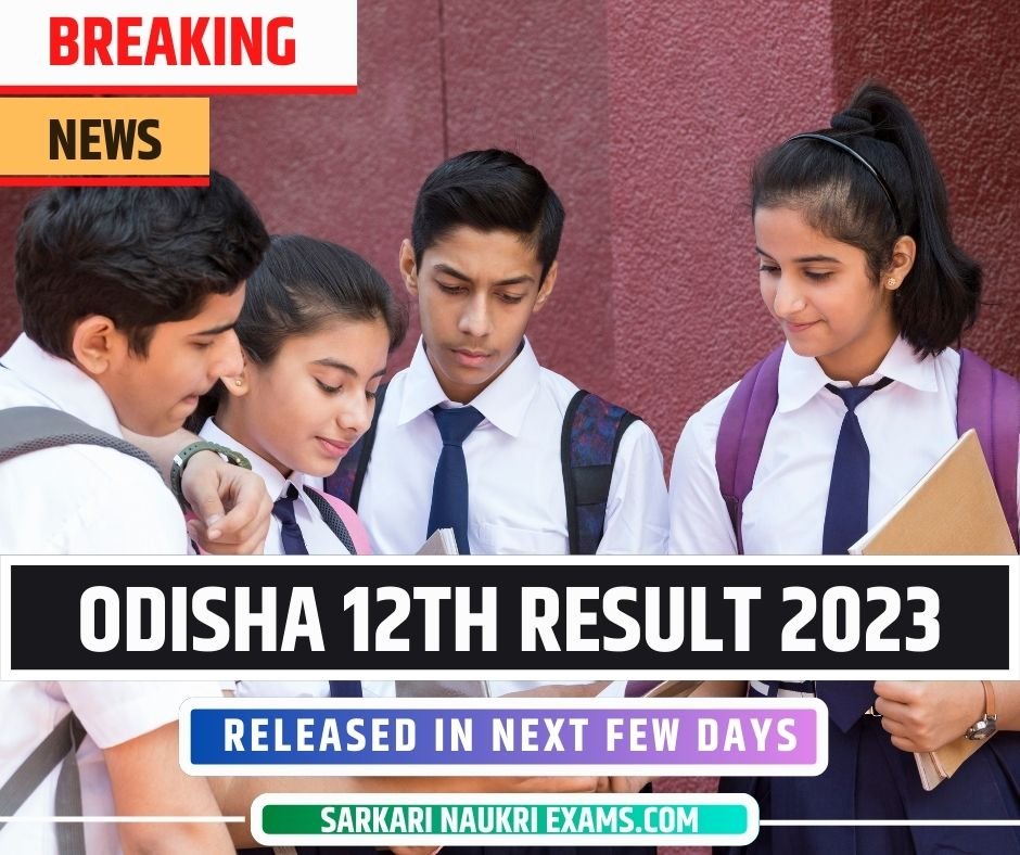 Odisha Board Class 12th result 2023