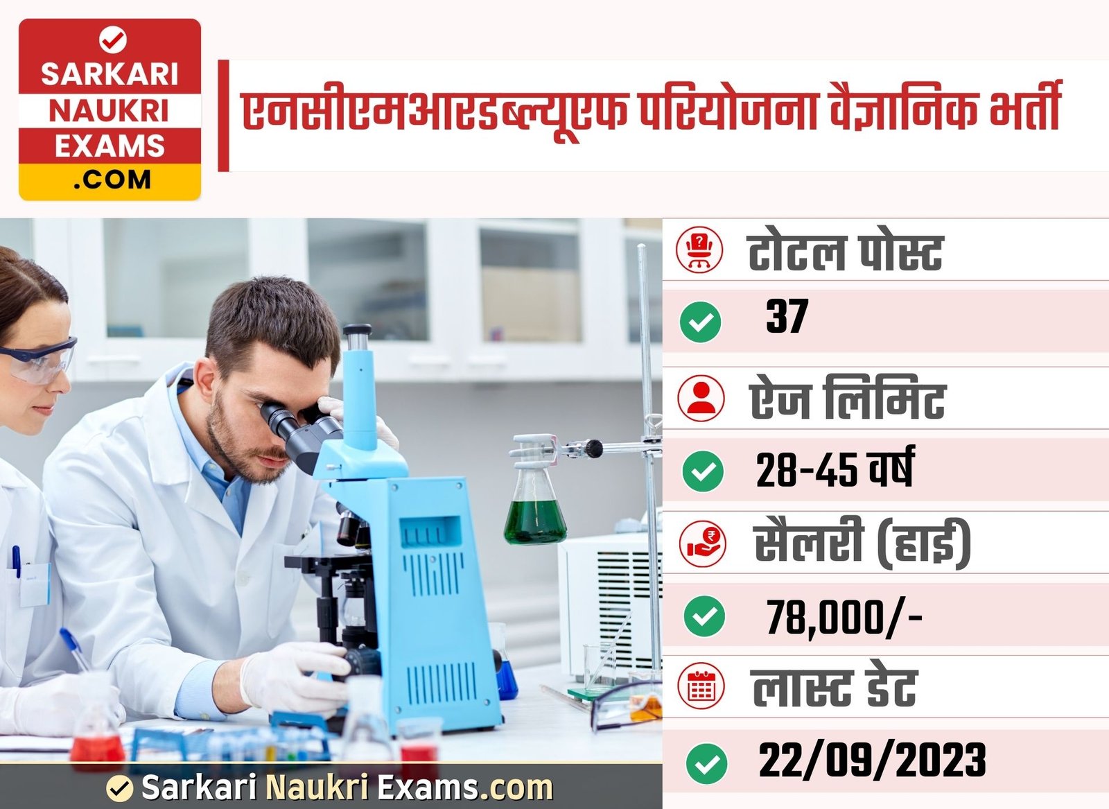 NCMRWF Project Scientist Recruitment 2023 | Apply Online Form