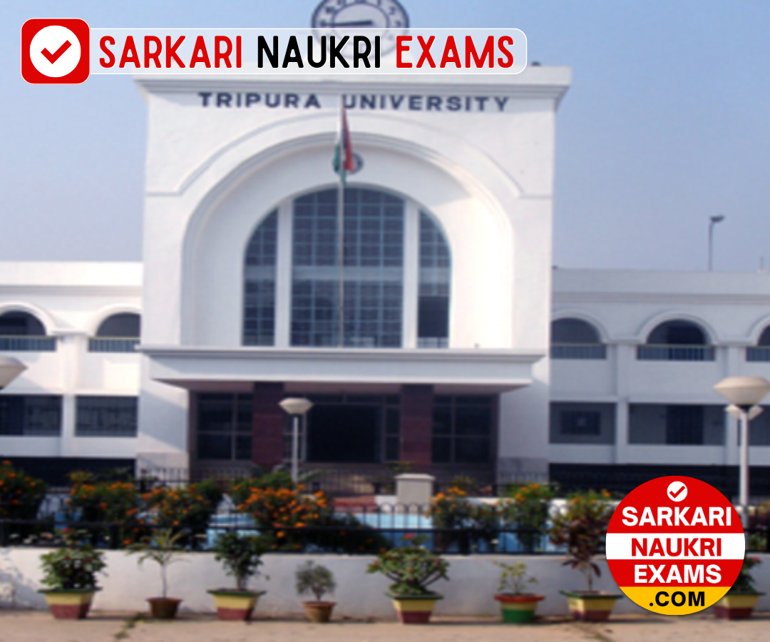  Tripura University Project Associate Recruitment 2024 | Last Date: 4 June Apply Online Form