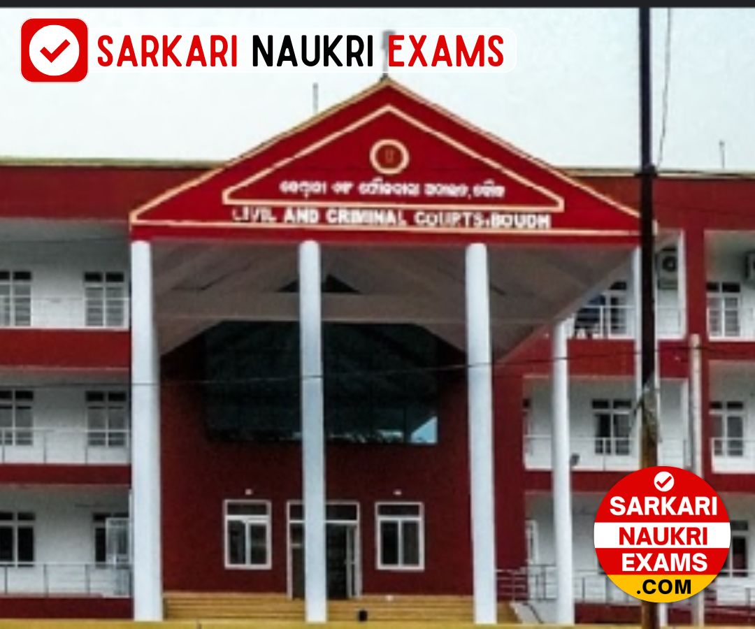 District Court Kandhamal Recruitment 2024 | Last Date 21 June Offline Form 