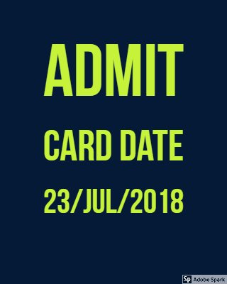 SBI Clerk Mains Junior Associates Admit Card 2018