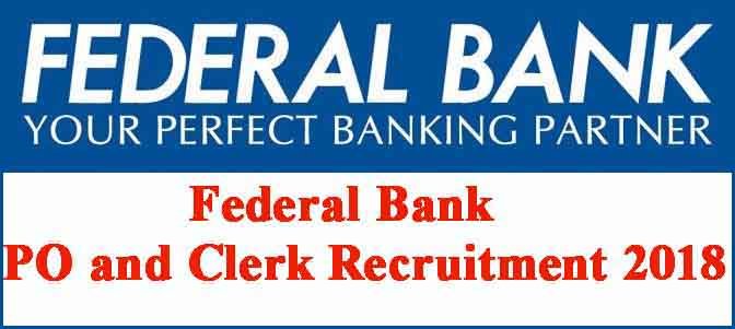 Federal Bank PO, Clerk Final Result 2018