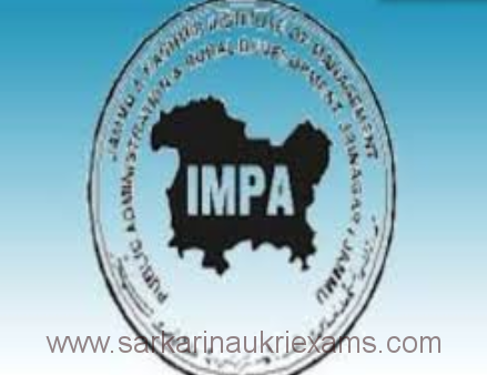Jammu & Kashmir (J&K) IMPARD Teacher Recruitment 2018-2019